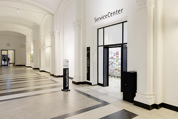 Eingang ServiceCenter