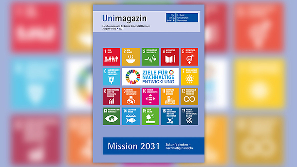 Titelmotiv des Unimagazins 1/2021