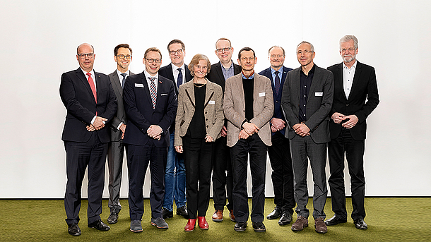 Gruppenfoto der neuen DAM-Mitglieder