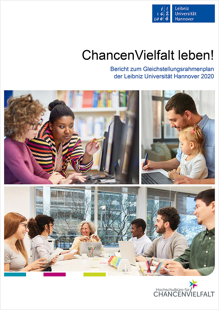 Titelseite des Berichts zum Gleichstellungsrahmenplan