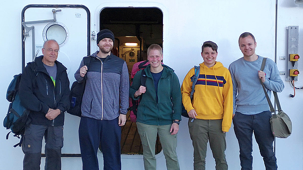 Das LUH-Team der Expedition SO273