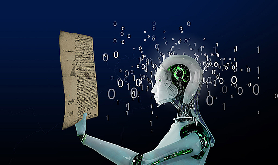 Artificial intelligence and a letter sent on the occasion of New Year’s Day describing the binary number system