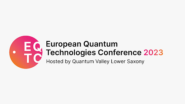 Logo: EQTC (European Quantum Technologies Conference) 2023