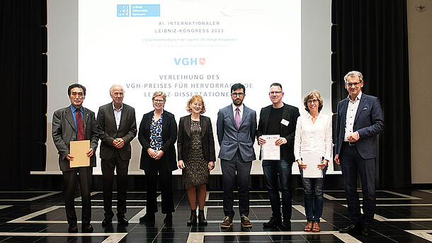 Prof. Dr. Wenchao Li, Prof. Dr. Erich Barke, Anne May, Prof. Dr. Christina von Haaren, Osvaldo  Ottaviani, Sven Erdner, Sandra Bella und Frank Müller