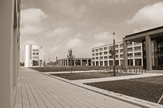 Gebäude auf dem Campus Maschinenbau der Leibniz Universität Hannover in Garbsen