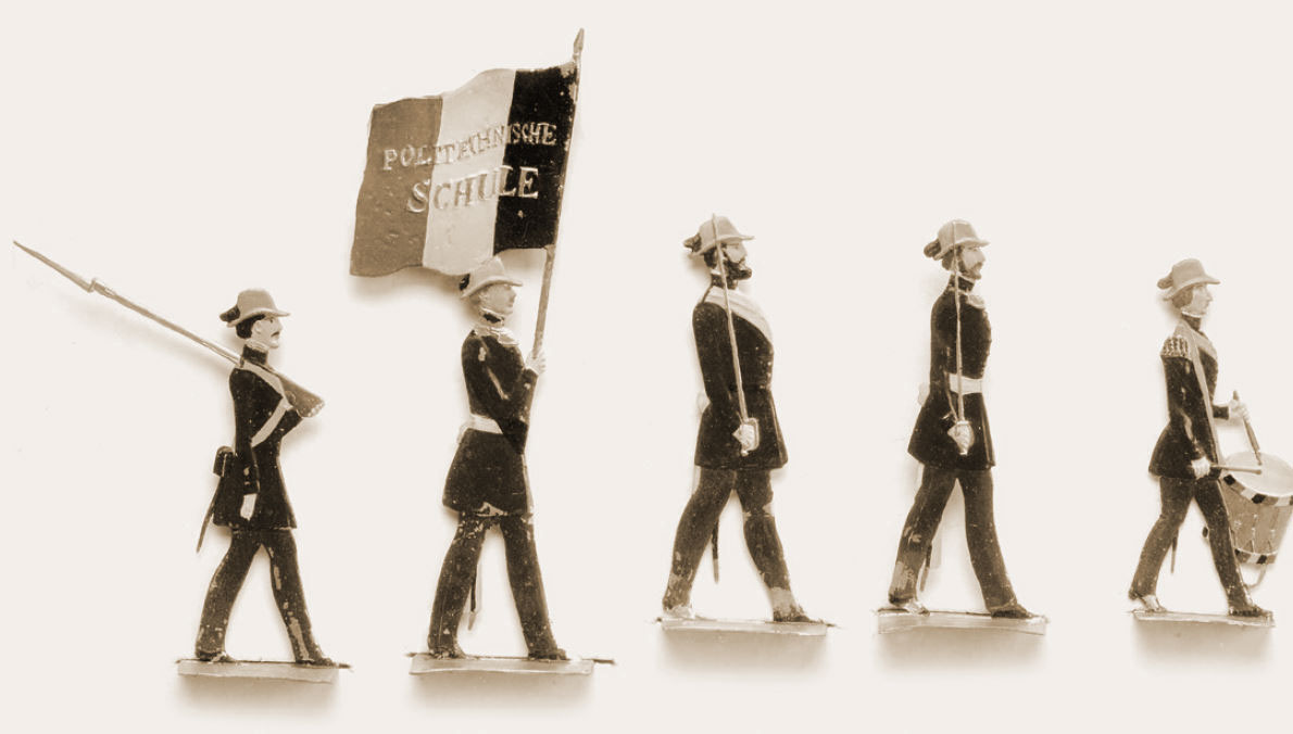 Picture: The polytechnic students’ corps, 1848