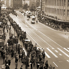 Picture: Funeral procession for Benno Ohnesorg