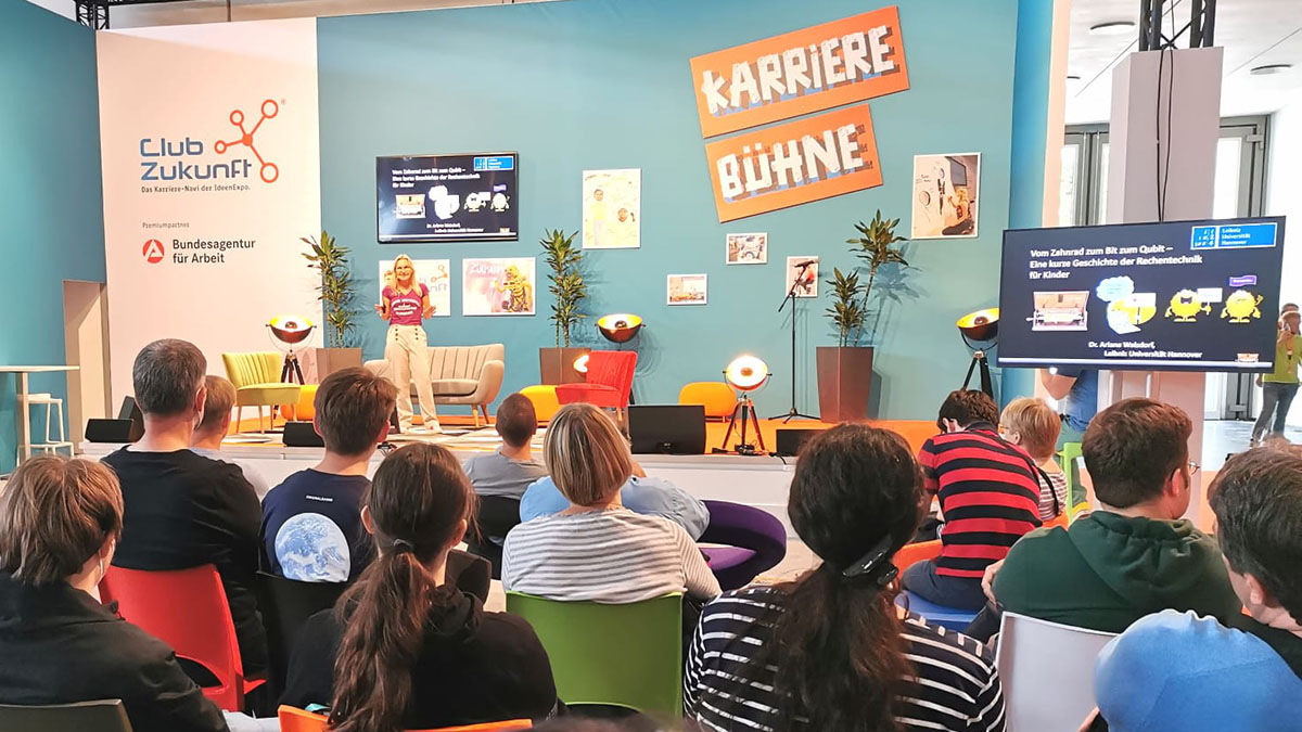 Karrierebühne auf der IdeenExpo 2023