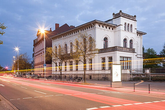 Ansicht auf das Dezernatsgebäude