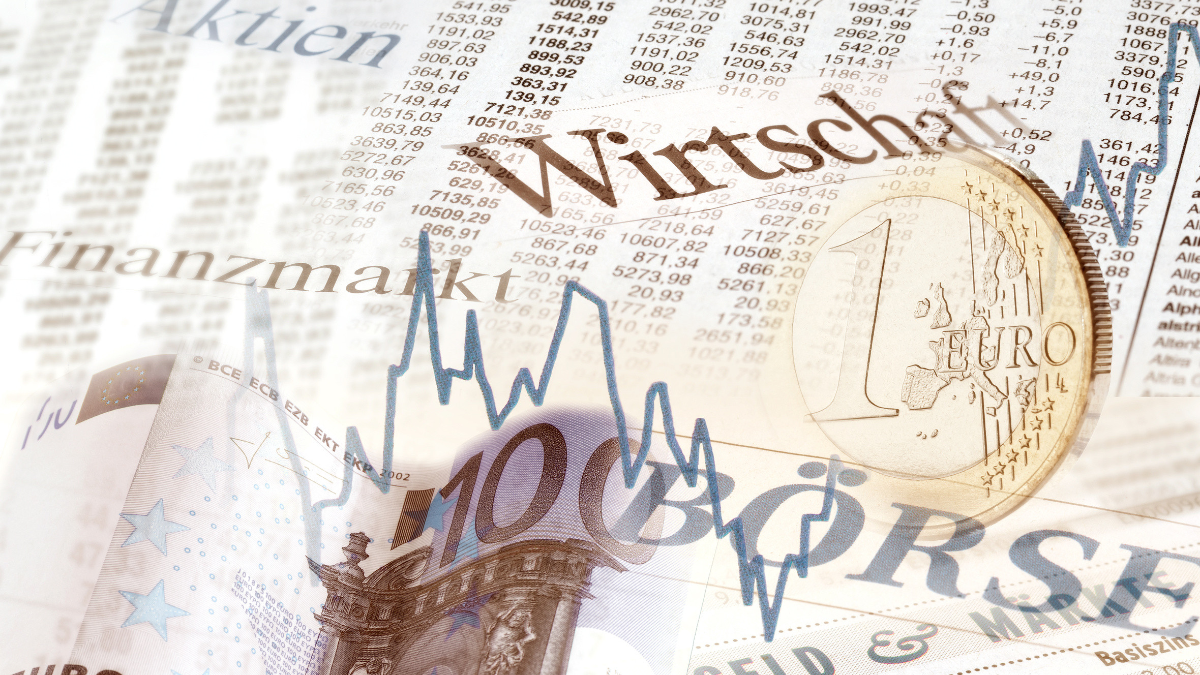 You can see many terms associated with the economy, such as stocks, the financial market or the stock exchange.